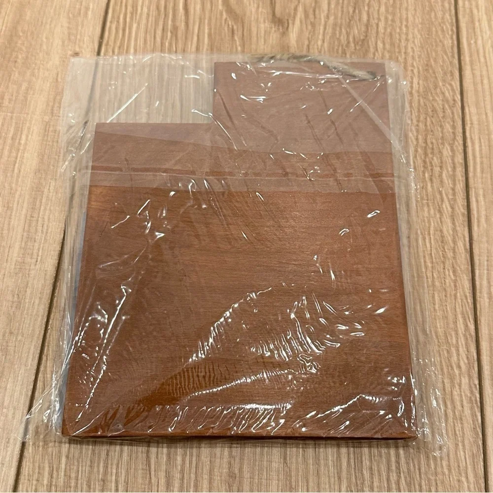 NWT Utah Shaped Wooden Trivet Gift